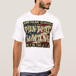 Camiseta Pontiac Le Mans - carro clássico construído nos