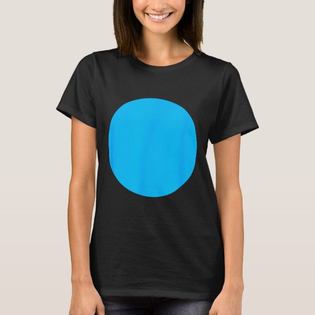Camiseta Ponto Azul Democrata Para Nebraska ou Distritos Pr (Frente)