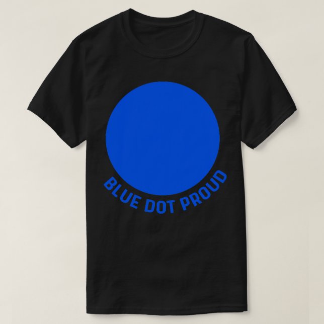 Camiseta Ponto Azul Orgulhado (Frente do Design)