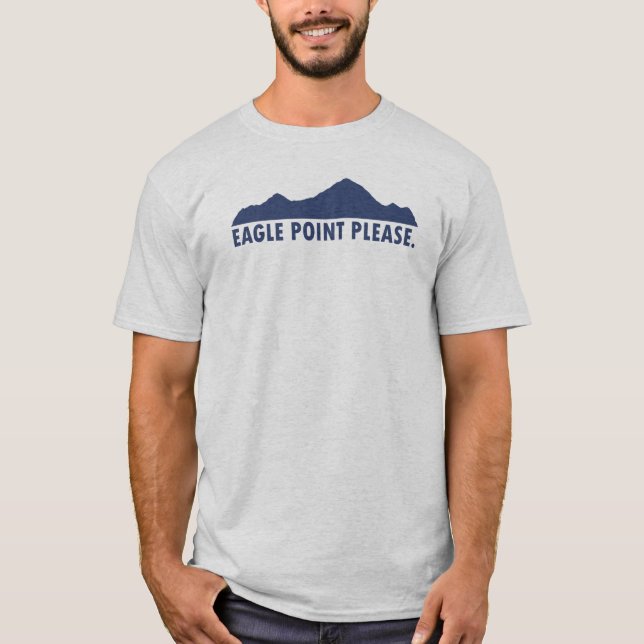 Camiseta Ponto de águia, por favor (Frente)