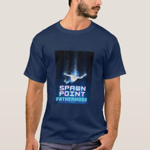 Camiseta Ponto de Criação Paternidade Gamer Pai Dia dos Pai