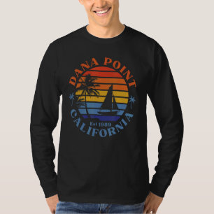 Camiseta Ponto de Dana Califórnia Praia Iate de Vela Férias