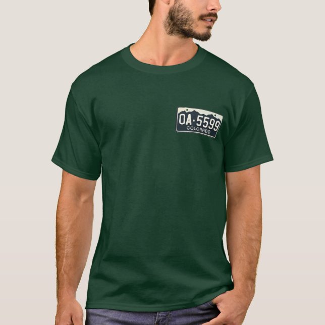 Camiseta Ponto de desaparecimento - OA-5599 (Frente)