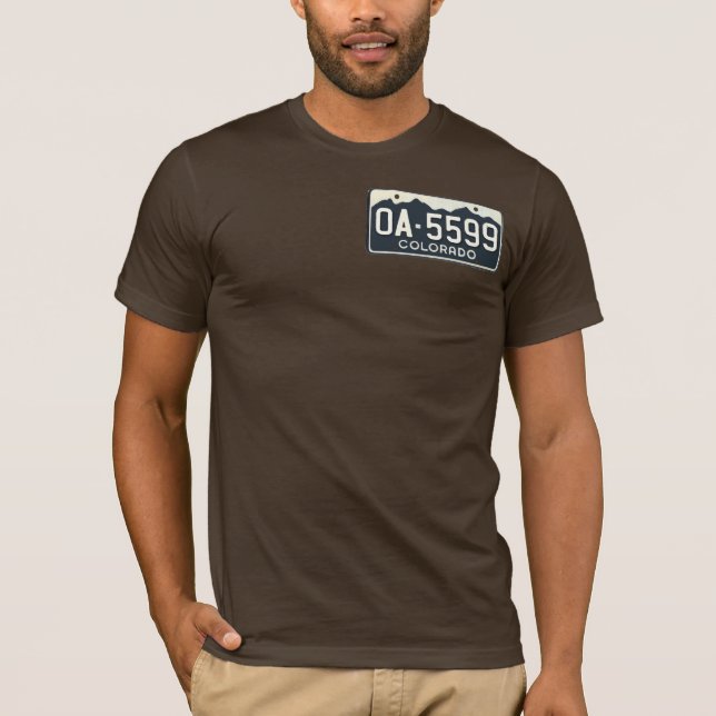Camiseta Ponto de desaparecimento - OA-5599 (Frente)