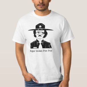 Camiseta Ponto de entrada de Edgar Allan Poe (preto no