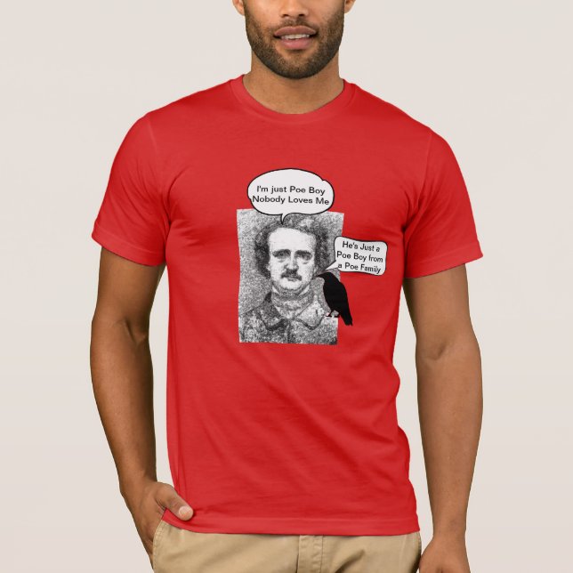 Camiseta Ponto de entrada de Edgar Allen--A chalaça (Frente)