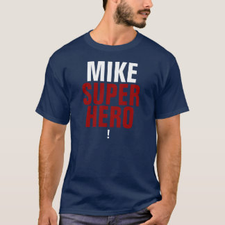 Camiseta Ponto de exclamação de Mike Supehero