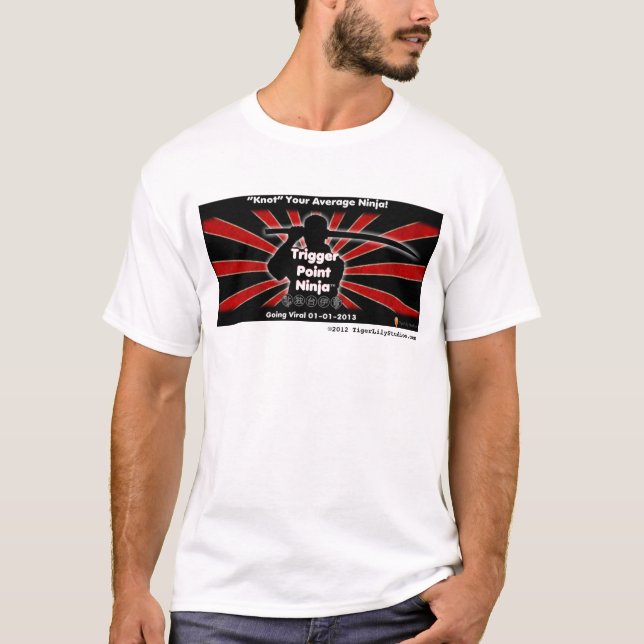 Camiseta Ponto de Gatilho Pré-lançamento Coletor Ninja ® (Frente)
