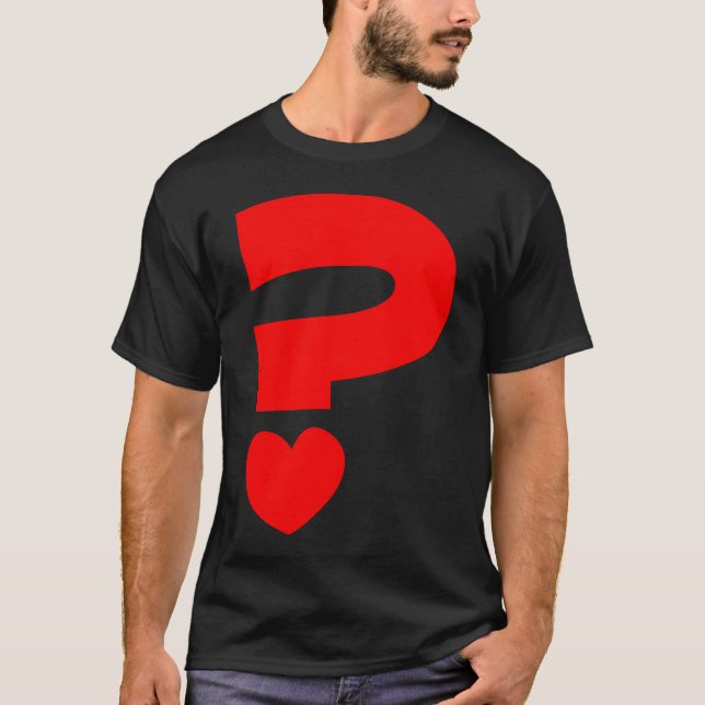 Camiseta Ponto de interrogação (Frente)