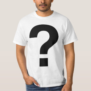 CAMISETA PONTO DE INTERROGAÇÃO