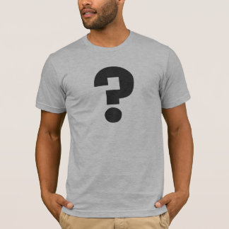 Camiseta Ponto de interrogação