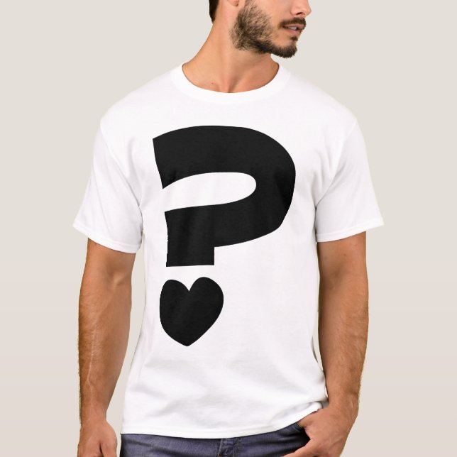 Camiseta Ponto de interrogação (Frente)