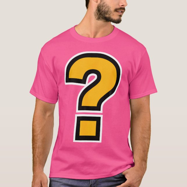 Camiseta Ponto de interrogação (Frente)