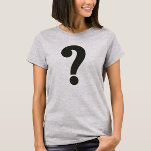 Camiseta Ponto de interrogação