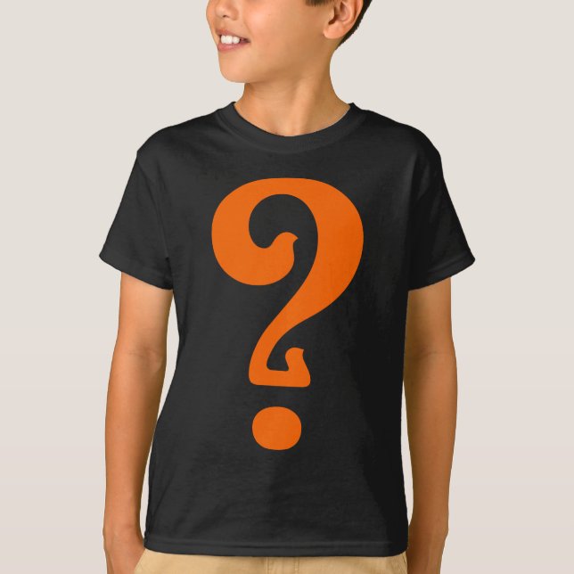 Camiseta Ponto de interrogação Art Nouveau (Frente)