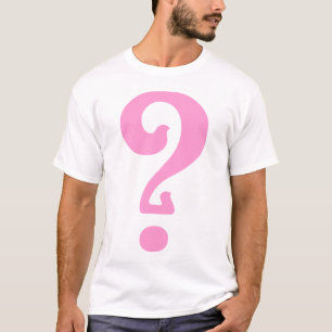Camiseta Ponto de interrogação Art Nouveau