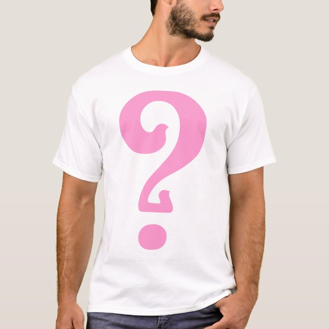 Camiseta Ponto de interrogação Art Nouveau (Frente)