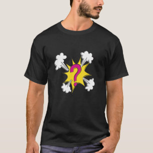 Camiseta Ponto de interrogação de aniversário
