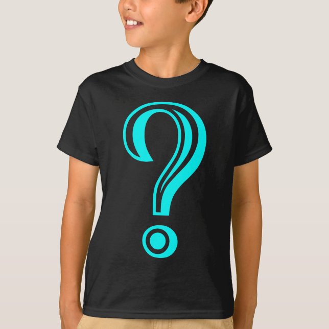 Camiseta Ponto de interrogação desmarcado (Frente)