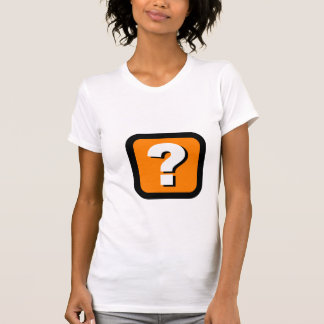 Camiseta Ponto de interrogação! É um menino? Ou é uma