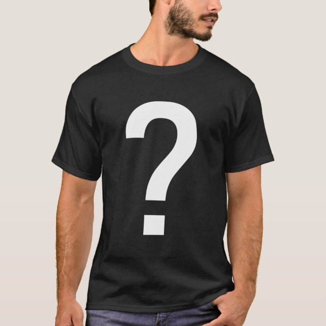 Camiseta Ponto de Interrogação Ponto de Interrogação (Frente)