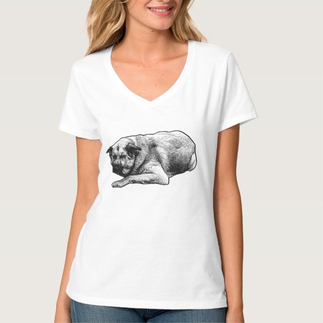 Camiseta Ponto de Repouso, Silhueta Suave (Frente)