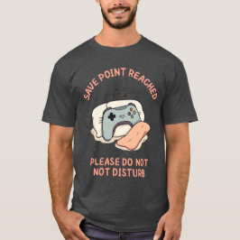 Camiseta Ponto de Salvamento Atingido: Por Favor Não Pertur