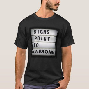 Camiseta Ponto dos sinais ao famoso do divertimento
