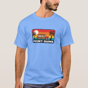 Camiseta Ponto Dume Califórnia Surfing Woodie Surf Surfista