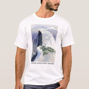 Camiseta Ponto Halfdome da geleira de Yosemite