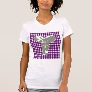 Camiseta Ponto Safari africano com elefante Pop