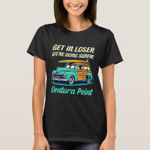 Camiseta Ponto Ventura Surf California Garota Mulheres Home