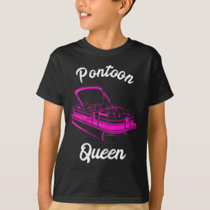 Camiseta Pontoon Queen Pontoon Capitão Partido Pontooning S