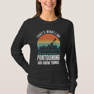 Camiseta Pontooning And Know Things - Barramento Pontooning
