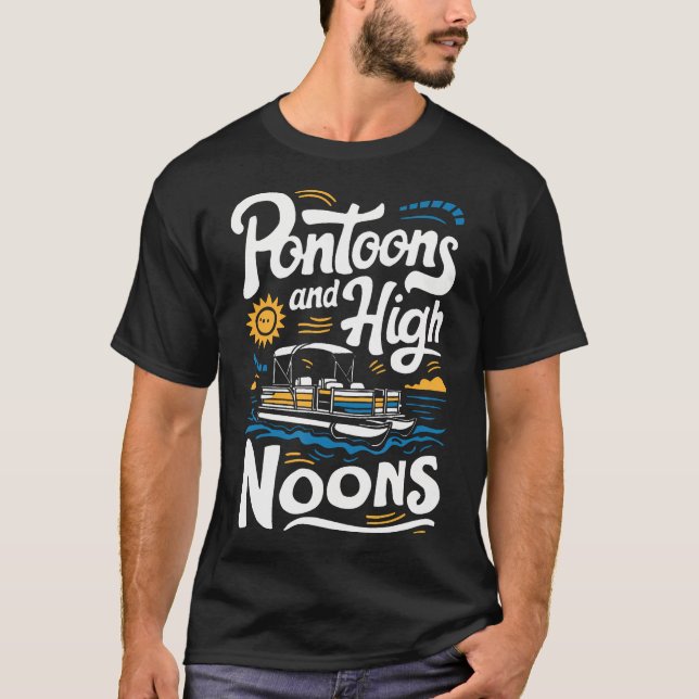 Camiseta Pontoons E Altos Noons (Frente)