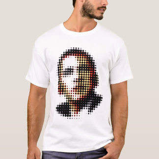 Camiseta Pontos de Barack Obama e círculos - ilusão óptica