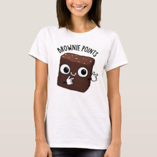 Camiseta Pontos de Brownie Piada de Lanche Divertida