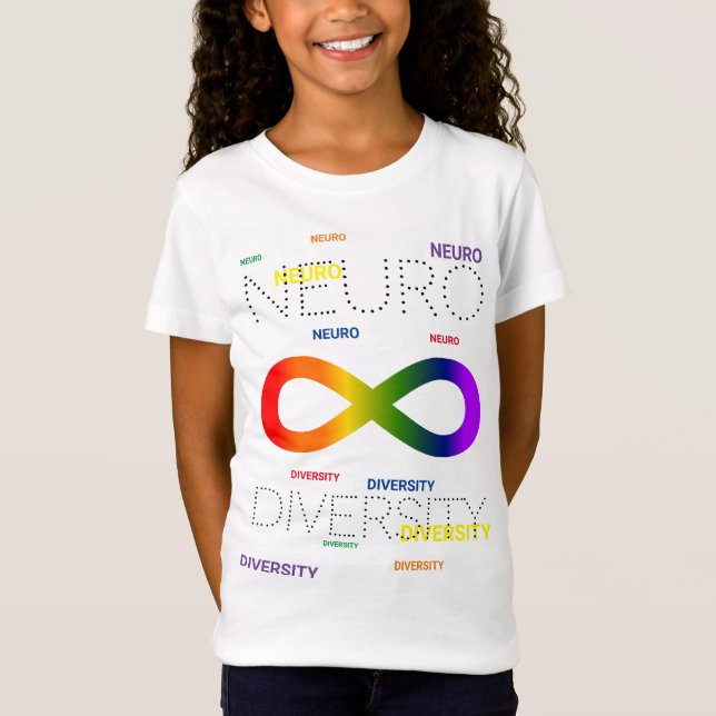 Camiseta Pontos de neurodiversidade (Frente)