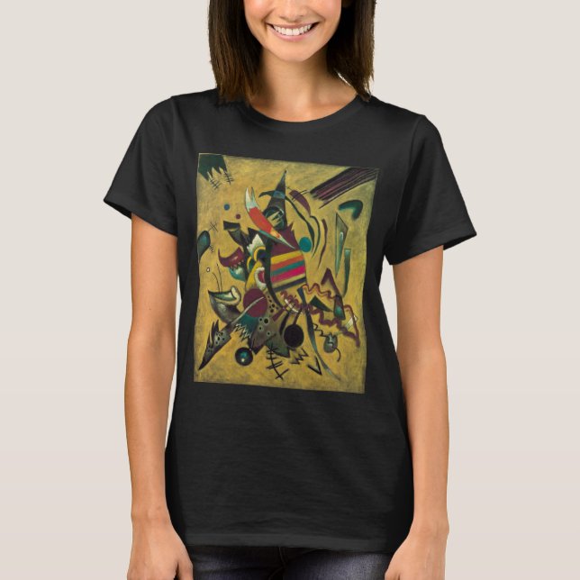 Camiseta Pontos de Wassily Kandinsky, expressionismo veneno (Frente)