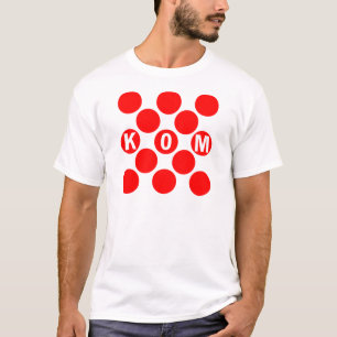 Camiseta Pontos do vermelho de KOM