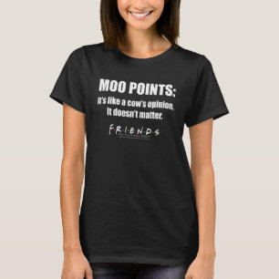 Camiseta Pontos Moo dos Amigos das Crianças É Como a Opiniã
