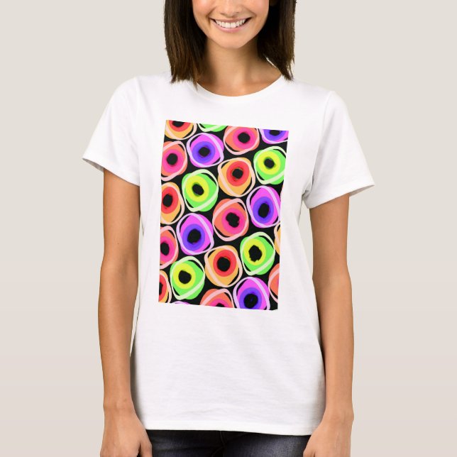 Camiseta Pontos selvagens (Frente)