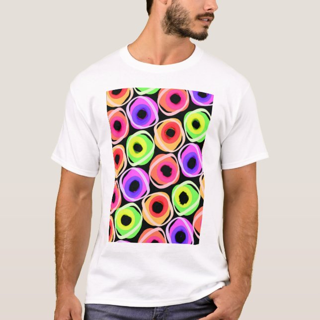 Camiseta Pontos selvagens (Frente)