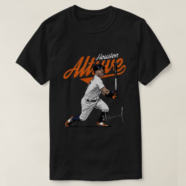 Camiseta Pontuação de José Altuve (Frente do Design)