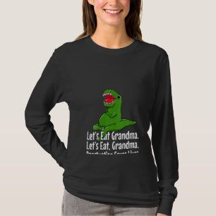 Camiseta Pontuação feminina salva vidas Grammar Dino T Rex