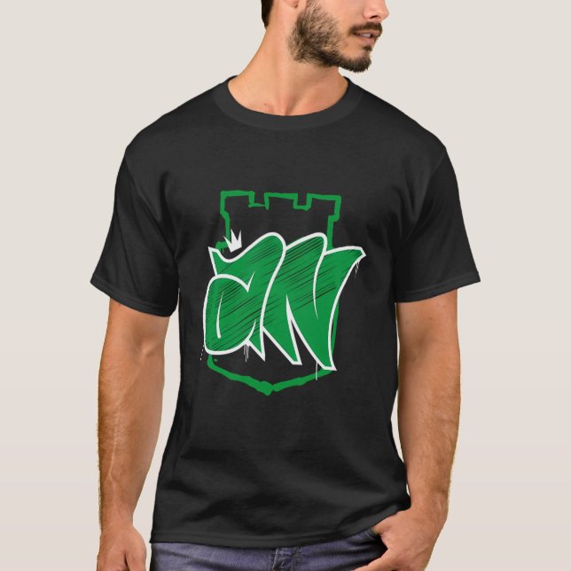 Camiseta Pontuação Grande Com Nossa Coleção Exclusiva De At (Frente)