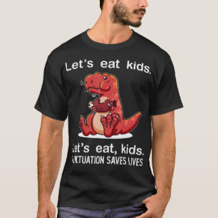 Camiseta Pontuação Para Crianças Salva Vidas Engraçadas Gra