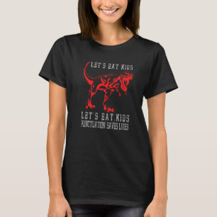 Camiseta Pontuação Para Crianças Salva Vidas Grammar Scho