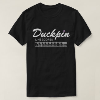Camiseta Pontuação Personalizada da Linha Duckpin - Camiset