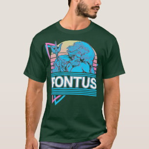 Camiseta Pontus Gregos Deity Antiga Mitologia Grega Retro